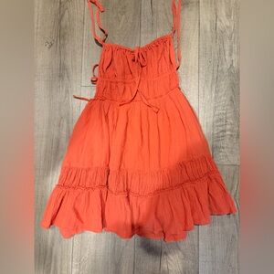 NWOT : Free People Size Medium Open back Sundress